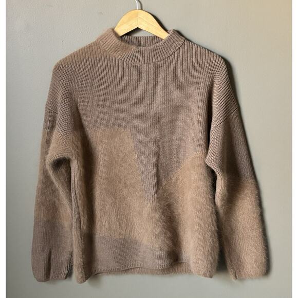 Lorena Antoniazzi Sweater Jumper 44 Angora Wool Quiet Luxury Minimal Italy Cozy - Picture 1 of 8